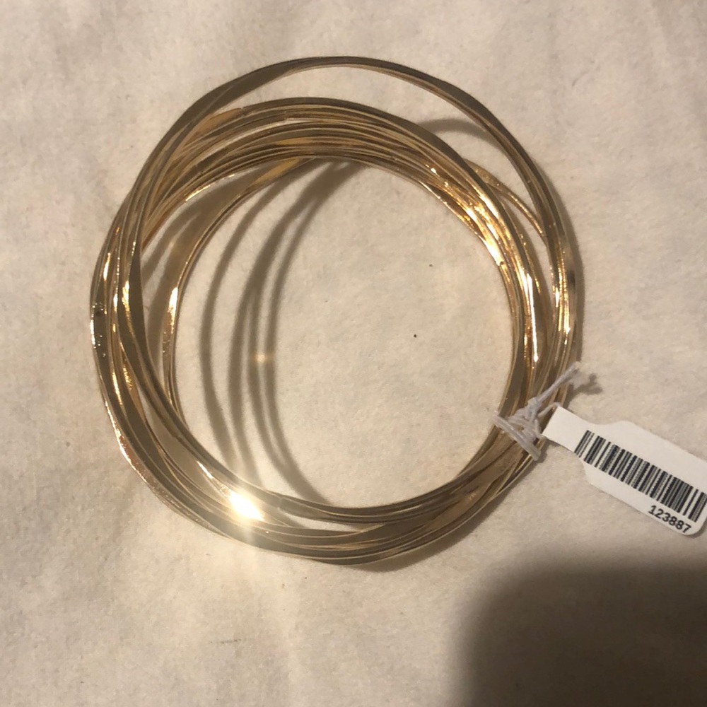 12 shiny bangle set NWT